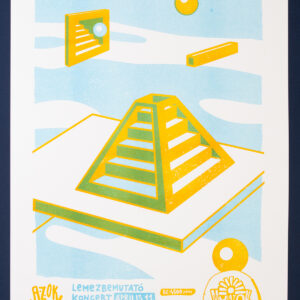 Azok Méltó Utak koncertplakát - Fekete József Jofó