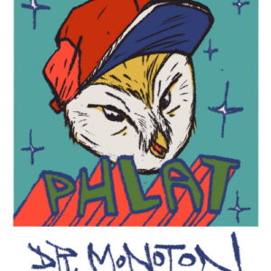 Sebesvári Soma - PHLAT, Mulató Aztékok Matrica