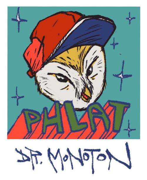 Sebesvári Soma - PHLAT, Mulató Aztékok Matrica