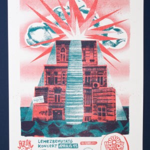 Azok Méltó Utak koncertplakát - Mengyán Gergő