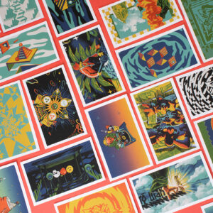 Azok Méltó Utak képeslap kollekció / 5db-os csomag